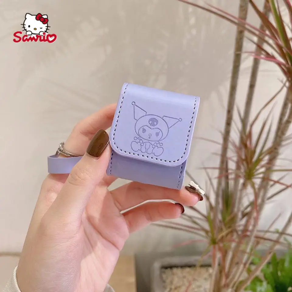 Sanrio Kuromi Creative Leather Case Lanyard Wireless Bluetooth Earphone Case for AirPods 1 2 3 Airpods pro Case Cover
Sanrio Kuromi Creative Leather Case Lanyard Wireless Bluetooth Earphone Case for AirPods 1 2 3 Airpods pro Case Cover