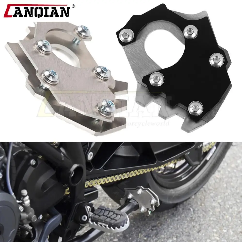 CNC Motorcycle Stainless Side Stand Enlarge FootPad Support Kickstand For 1050 1090 1190 1290 ADVENTURE R 1290 Super ADVENTURE R
CNC Motorcycle Stainless Side Stand Enlarge FootPad Support Kickstand For 1050 1090 1190 1290 ADVENTURE R 1290 Super ADVENTURE R