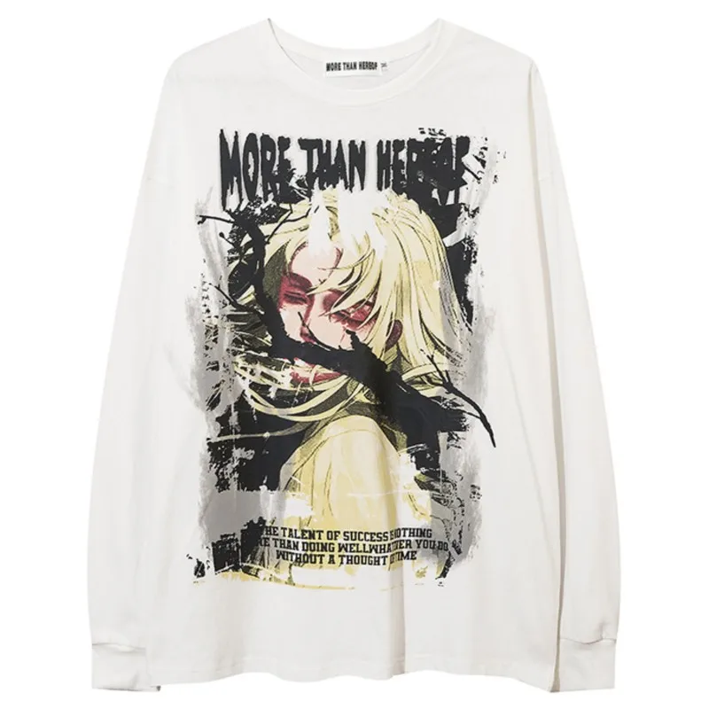 Мужской свитшот с длинным рукавом, в стиле хип-хоп 
Мужской свитшот с длинным рукавом, в стиле хип-хоп