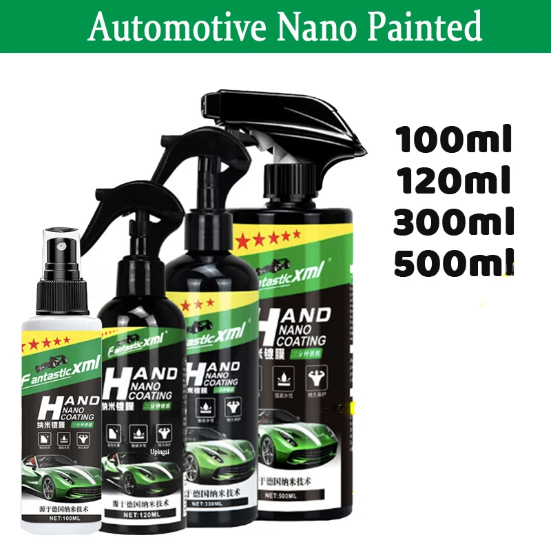 Automotive Nano Painted 100ml 120ml 300ml 500ml Car Paint Foil Coating Car Paint Coating Polishing Spraying Wax Drop Shipping
Automotive Nano Painted 100ml 120ml 300ml 500ml Car Paint Foil Coating Car Paint Coating Polishing Spraying Wax Drop Shipping