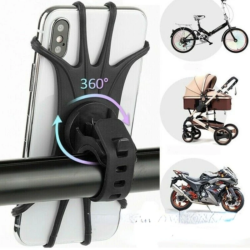 New Bicycle Phone Holder Bicycle Motorcycle Electric Vehicle Navigation Mobile Phone Holder Shockproof Elastic Silicone Holder
New Bicycle Phone Holder Bicycle Motorcycle Electric Vehicle Navigation Mobile Phone Holder Shockproof Elastic Silicone Holder