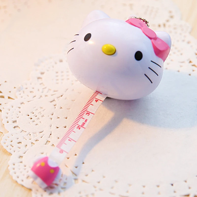 Hello Kitty anime Cartoon Exquisite Automatic Retractable Tape Measure Measure Gauge Tape Measure Portable Doll Pendant
Hello Kitty anime Cartoon Exquisite Automatic Retractable Tape Measure Measure Gauge Tape Measure Portable Doll Pendant