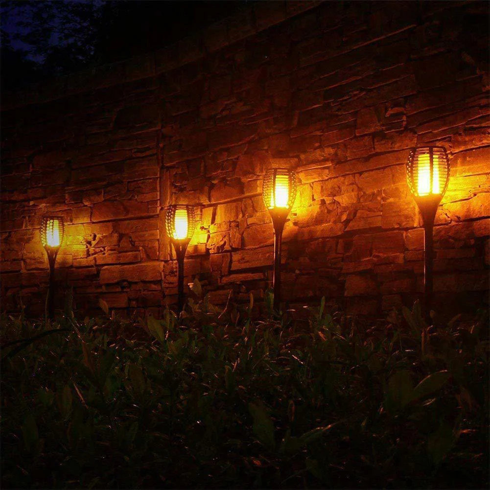 Solar Garden Light Flickering Waterproof Landscape Lawn Lamp Path Solar Lights for Garden Decoration Flame Torch Outdoor Light
Solar Garden Light Flickering Waterproof Landscape Lawn Lamp Path Solar Lights for Garden Decoration Flame Torch Outdoor Light