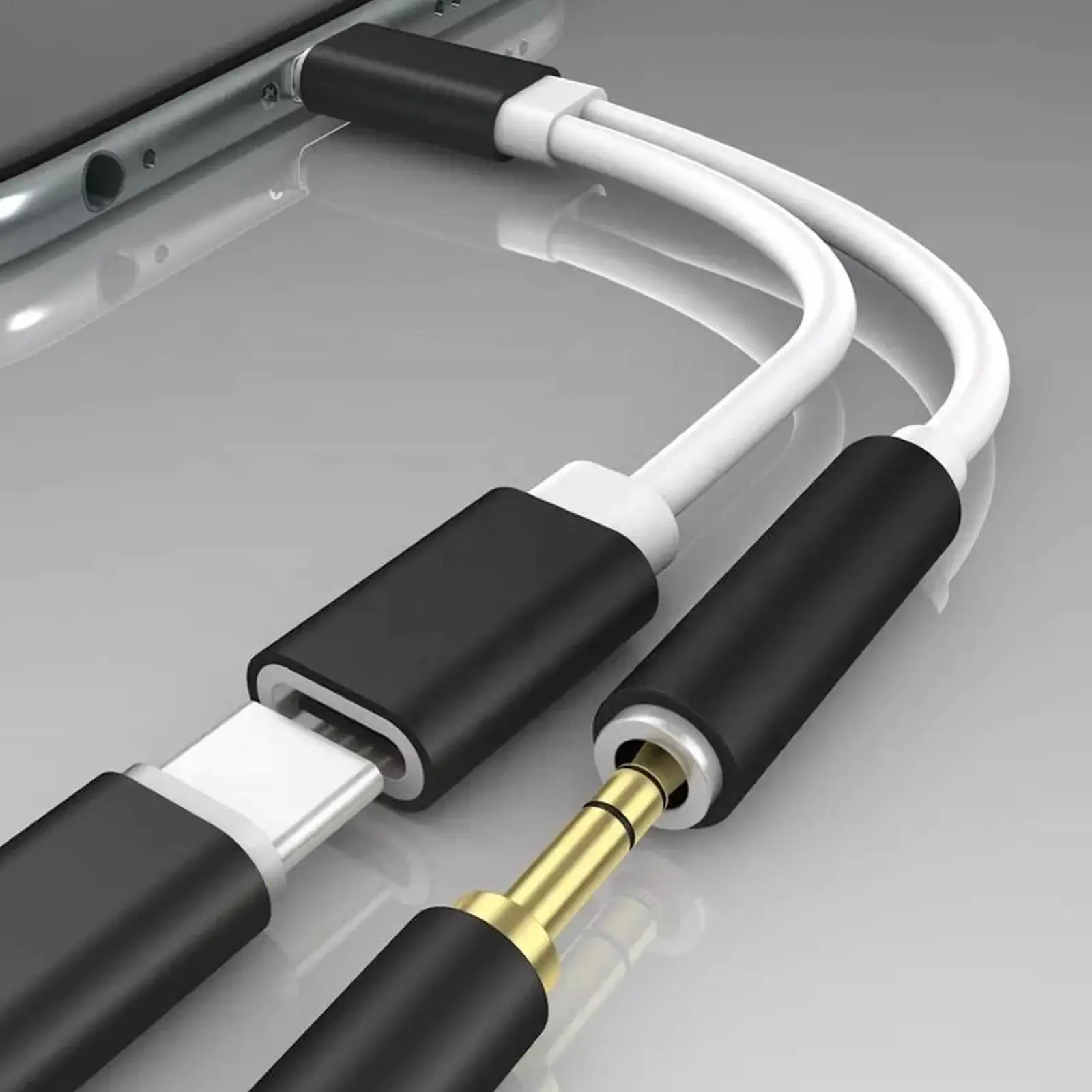 2 In 1 Type C To 3.5mm Jack Earphone Cable Adapter USB Type-C 3.5 AUX Headphone Adapter For Huawei Samsung Xiaomi
2 In 1 Type C To 3.5mm Jack Earphone Cable Adapter USB Type-C 3.5 AUX Headphone Adapter For Huawei Samsung Xiaomi