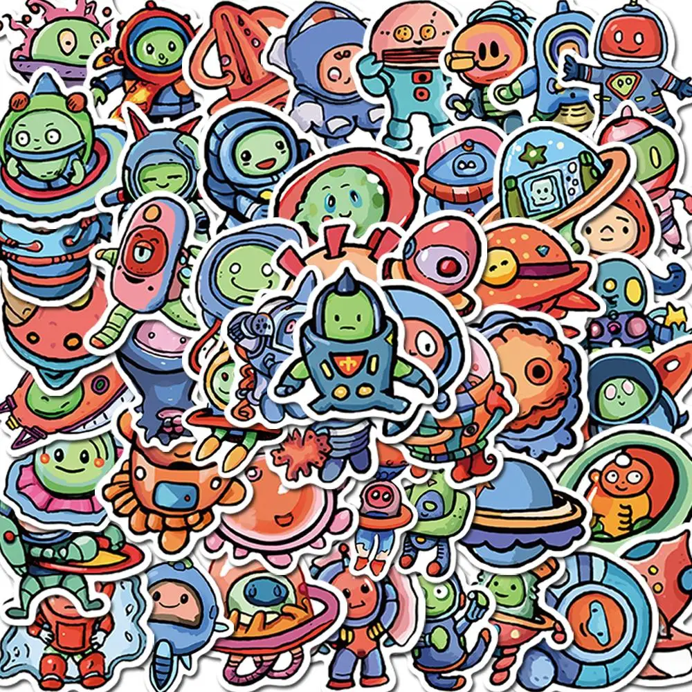 10/25/50pcs Alien E.t Ufo Graffiti Waterproof Stickers Skateboard Laptop Travel Suitcase Phone Luggage Kids Toys
10/25/50pcs Alien E.t Ufo Graffiti Waterproof Stickers Skateboard Laptop Travel Suitcase Phone Luggage Kids Toys