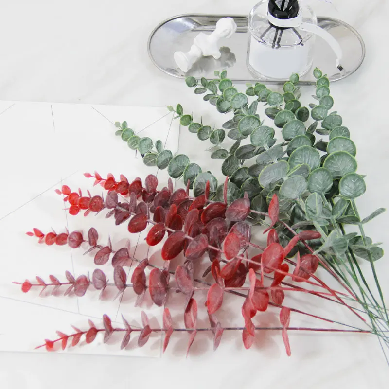 1pcs Artificial Eucalyptus Plants Plastic Green Red Fake Eucalyptus For Flower Arrangement Natural Artificial Plants Home Decor
1pcs Artificial Eucalyptus Plants Plastic Green Red Fake Eucalyptus For Flower Arrangement Natural Artificial Plants Home Decor