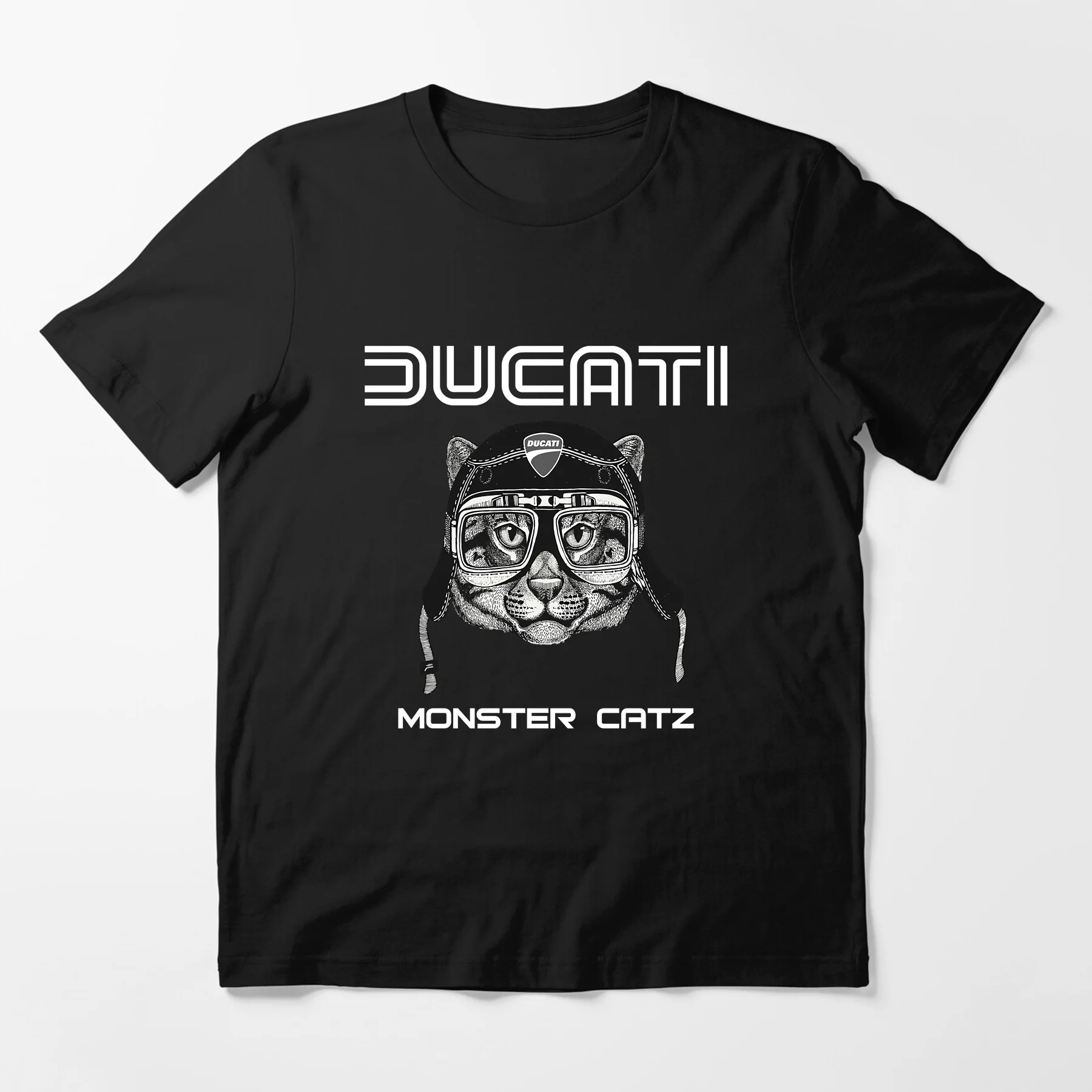 Amazing Tees Male T Shirt Casual Unique Oversized Ducati Monster Catz Classic T-shirt Men T-shirts Graphic Short Sleeve S-3XL
Amazing Tees Male T Shirt Casual Unique Oversized Ducati Monster Catz Classic T-shirt Men T-shirts Graphic Short Sleeve S-3XL