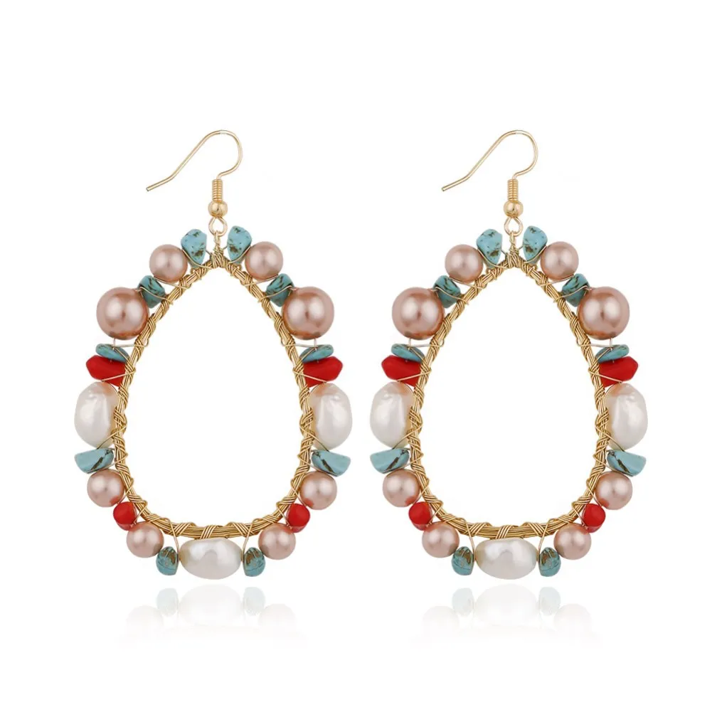 Original Natural Freshwater Pearl Earrings for Women European and American Retro Earrings Handmade Stone Earrings Pop Jewelry
Original Natural Freshwater Pearl Earrings for Women European and American Retro Earrings Handmade Stone Earrings Pop Jewelry