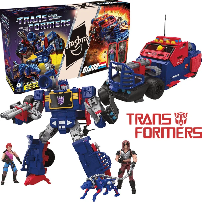 Hasbro Transformers Collaborative G I Joe X Transformers Soundwave Dreadnok Thunder Machine Zartan Zarana Action Figure 28Cm
Hasbro Transformers Collaborative G I Joe X Transformers Soundwave Dreadnok Thunder Machine Zartan Zarana Action Figure 28Cm