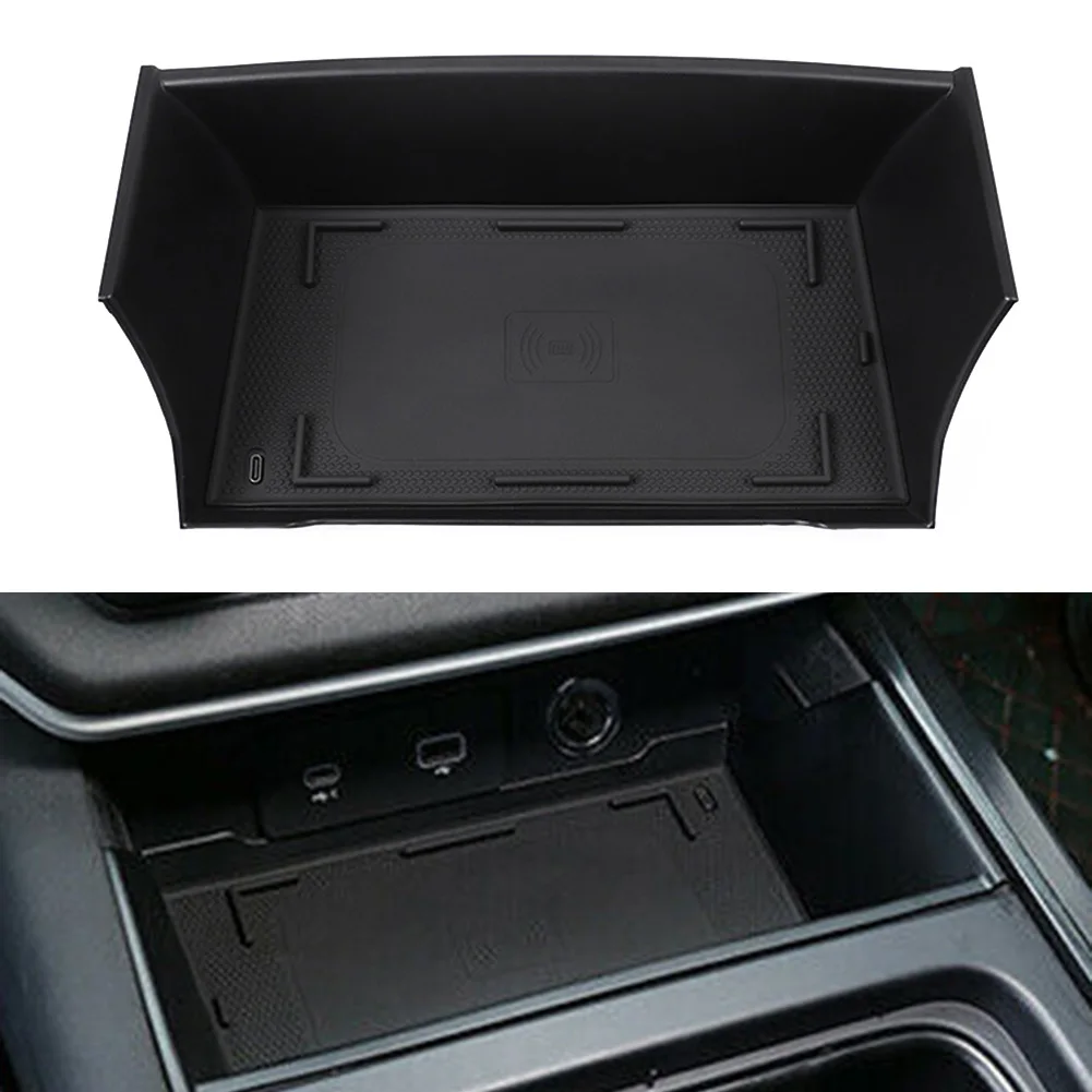 1x Car ABS Central Storage Box Wireless Charger For Land Rover Defender 90/110 2020-2022 Black 12V Auto Interior Accessories
1x Car ABS Central Storage Box Wireless Charger For Land Rover Defender 90/110 2020-2022 Black 12V Auto Interior Accessories
