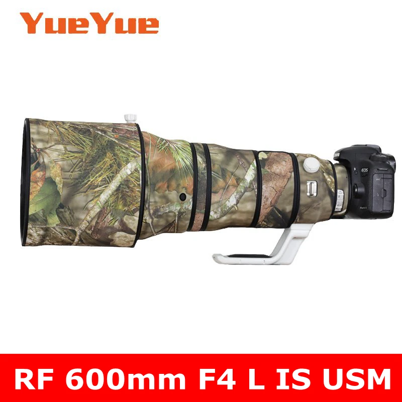 For Canon RF 600mm F4 L IS USM Waterproof Lens Camouflage Coat Rain Cover Lens Protective Case Nylon Guns Cloth
For Canon RF 600mm F4 L IS USM Waterproof Lens Camouflage Coat Rain Cover Lens Protective Case Nylon Guns Cloth