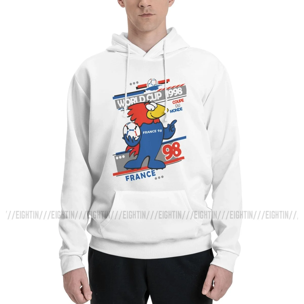 Casual Hoodie Thin Fleece Sweatshirt Men World Cup France 98 Football Hooded Sweatshirt Normal Hooded Tops
Casual Hoodie Thin Fleece Sweatshirt Men World Cup France 98 Football Hooded Sweatshirt Normal Hooded Tops