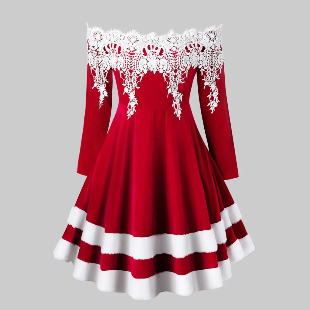 Женское платье с открытыми плечами и кружевной аппликацией, бархатное рождественское платье средней длины, платье для путешествий, женские...
Женское платье с открытыми плечами и кружевной аппликацией, бархатное рождественское платье средней длины, платье для путешествий, женские...