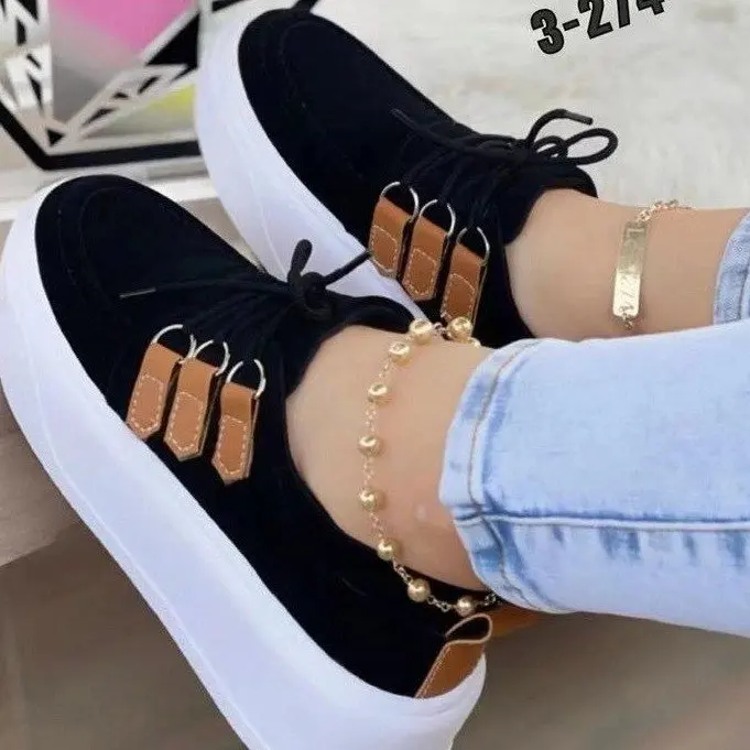 2023 New Large Size Single Shoe for Women Casual European and American Thick Sole Front Lace Up Single Shoe Women Shoes
2023 New Large Size Single Shoe for Women Casual European and American Thick Sole Front Lace Up Single Shoe Women Shoes