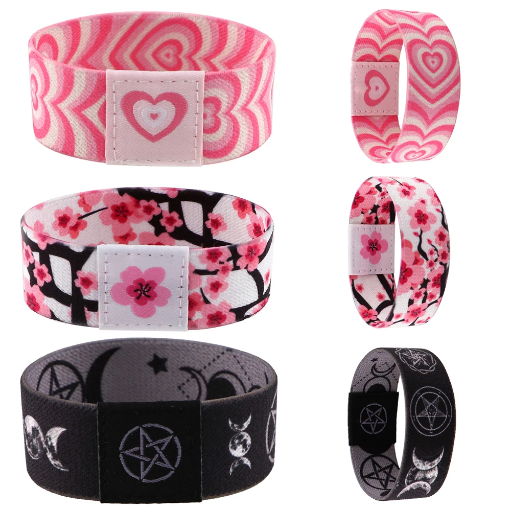Sakura Stretch Wristband Bracelet Women Men Moon Bracelets on Hand Bangles With Designer Charms Fashion Jewelry Accessories
Sakura Stretch Wristband Bracelet Women Men Moon Bracelets on Hand Bangles With Designer Charms Fashion Jewelry Accessories