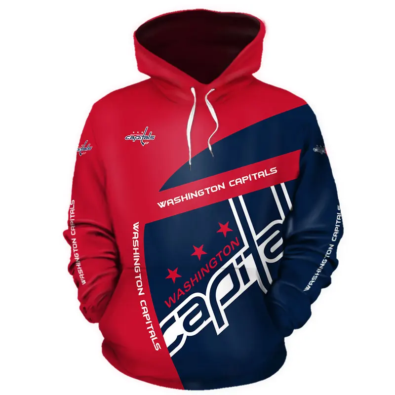 Washington Men's Fashion 3D Hoodie Black Blue Stitching Red five-pointed Star Letter Print Capitals Cool Outdoor Sweatshirt 1
Washington Men's Fashion 3D Hoodie Black Blue Stitching Red five-pointed Star Letter Print Capitals Cool Outdoor Sweatshirt 1