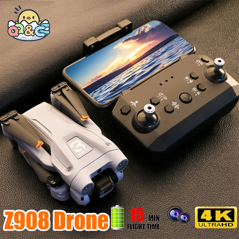 2023 New Z908 Pro Drone 2.4G WIFI mini drone 4k Profesional Obstacle Avoidance Helicopter Remote Control Quadcopter RC Dron
2023 New Z908 Pro Drone 2.4G WIFI mini drone 4k Profesional Obstacle Avoidance Helicopter Remote Control Quadcopter RC Dron