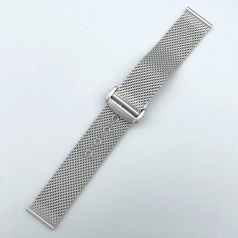 20mm Stainless Steel Strap Mesh Strap Fit For Omega Seamaster 007 Milan Net 300 Butterfly Ocean Universe Series
20mm Stainless Steel Strap Mesh Strap Fit For Omega Seamaster 007 Milan Net 300 Butterfly Ocean Universe Series