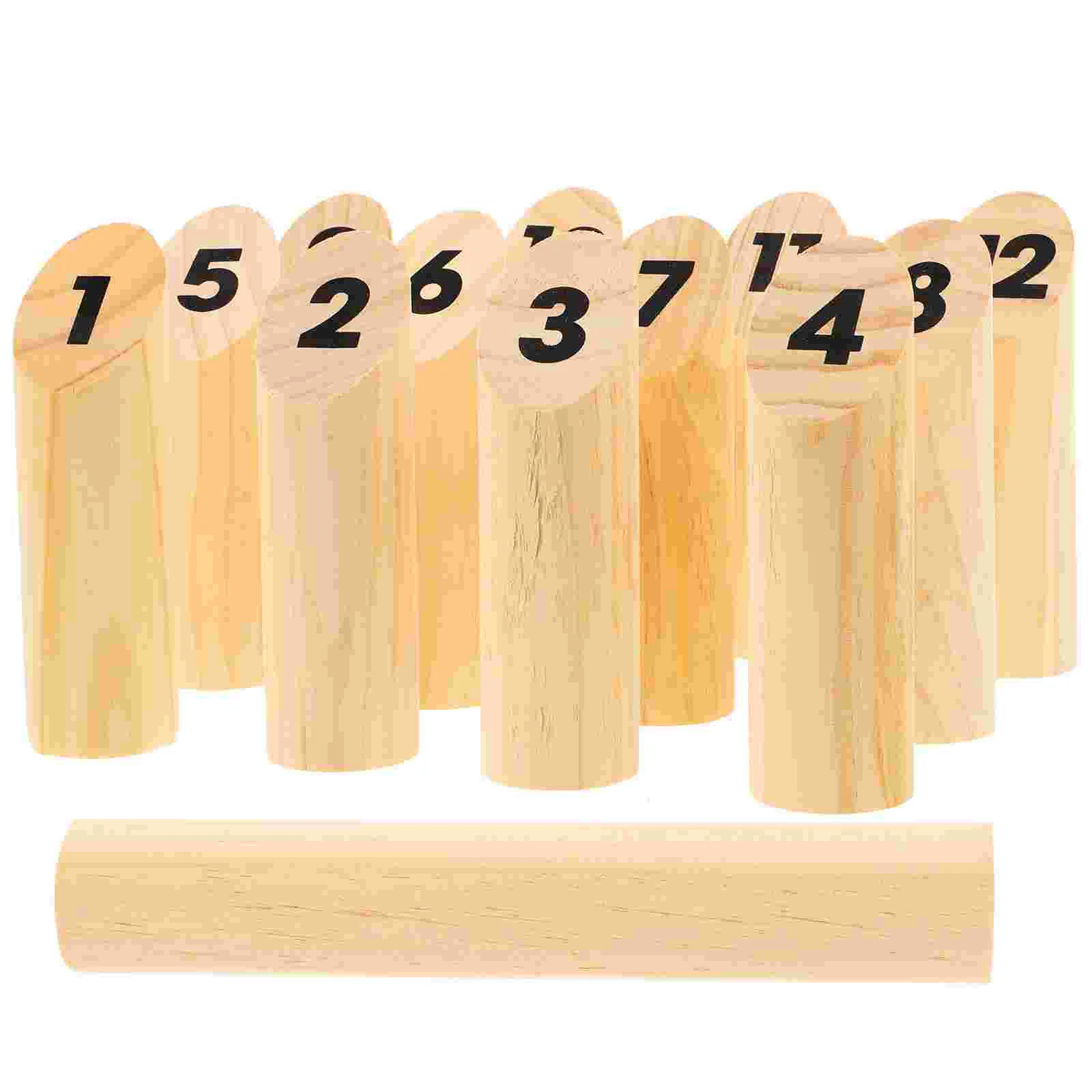 1 Set of Wooden Number Tossing Games Wooden Tossing Game Set Numbered Block Toss Games Set 
1 Set of Wooden Number Tossing Games Wooden Tossing Game Set Numbered Block Toss Games Set