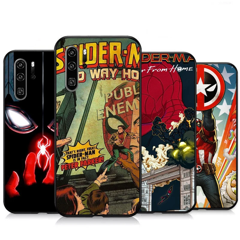 Marvel Spiderman Phone Cases For Huawei Honor P Smart Z P Smart 2019 P Smart 2020 P20 P20 Lite P20 Pro Carcasa Back Cover Funda
Marvel Spiderman Phone Cases For Huawei Honor P Smart Z P Smart 2019 P Smart 2020 P20 P20 Lite P20 Pro Carcasa Back Cover Funda