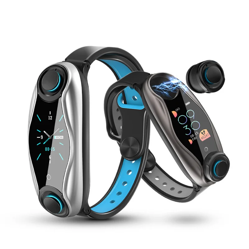 Montre connectée de Sport T90, écran couleur 2 en 1, Bluetooth 5.0, puce IP67, étanche, sans fil Free shipping Flash sale Best
Montre connectée de Sport T90, écran couleur 2 en 1, Bluetooth 5.0, puce IP67, étanche, sans fil Free shipping Flash sale Best