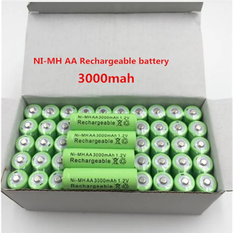 2~20 PCS New 3000mAh AA 1.2v battery Ni-MH Rechargeable Battery For Toys Camera Microphone
2~20 PCS New 3000mAh AA 1.2v battery Ni-MH Rechargeable Battery For Toys Camera Microphone