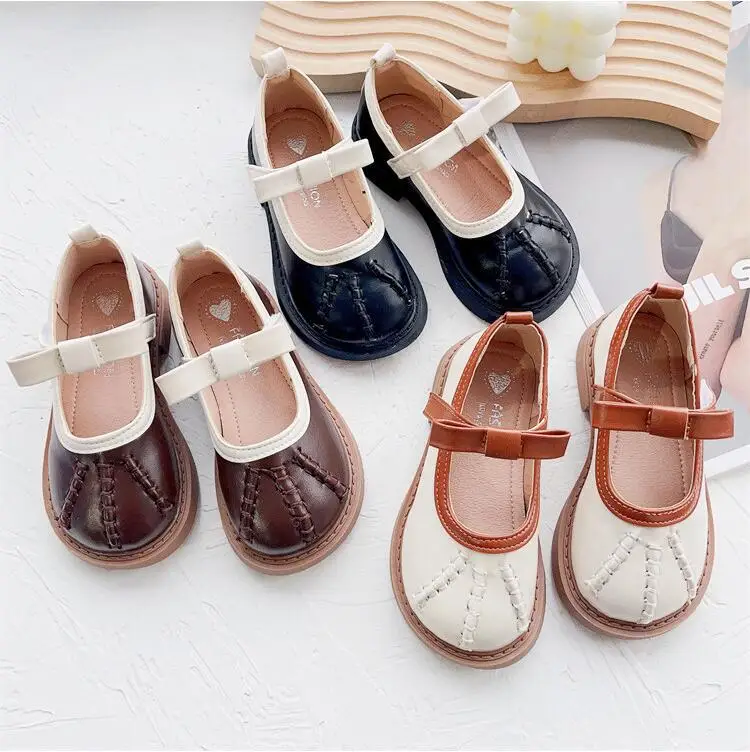 Новинка весна-осень 2023 кожаные туфли с бантом для девочек Симпатичные детские туфли на мягкой подошве обувь для принцесс в западном стиле
Новинка весна-осень 2023 кожаные туфли с бантом для девочек Симпатичные детские туфли на мягкой подошве обувь для принцесс в западном стиле
