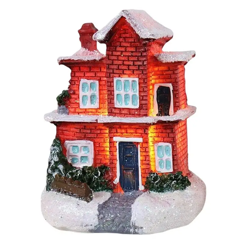Christmas Village Decor Portable Snow House Winter Village With LED Light Up For Festive Holiday Tabletop Ornament
Christmas Village Decor Portable Snow House Winter Village With LED Light Up For Festive Holiday Tabletop Ornament