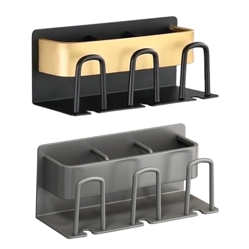 Wall Mounted Toothbrush Holder Toothpaste Cup Storage Rack No Punching Bathroom Accessories for Home
Wall Mounted Toothbrush Holder Toothpaste Cup Storage Rack No Punching Bathroom Accessories for Home