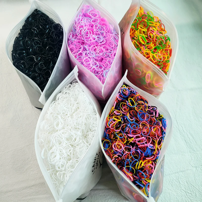 2000pcs Colorful Nylon Disposable Elastic Hair Bands Girls Hair Accessories Children Ponytail Holder Scrunchies Kids Ornaments
2000pcs Colorful Nylon Disposable Elastic Hair Bands Girls Hair Accessories Children Ponytail Holder Scrunchies Kids Ornaments