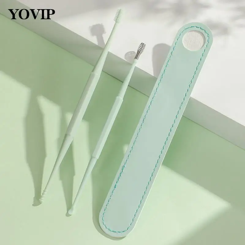 Мягкая спираль для ухода за ушами, набор для чистки ушного воска, силиконовый очиститель ушей, инструмент для удаления ушного воска с двойной головкой, ухочистка, ложка для красоты и здоровья 
Мягкая спираль для ухода за ушами, набор для чистки ушного воска, силиконовый очиститель ушей, инструмент для удаления ушного воска с двойной головкой, ухочистка, ложка для красоты и здоровья