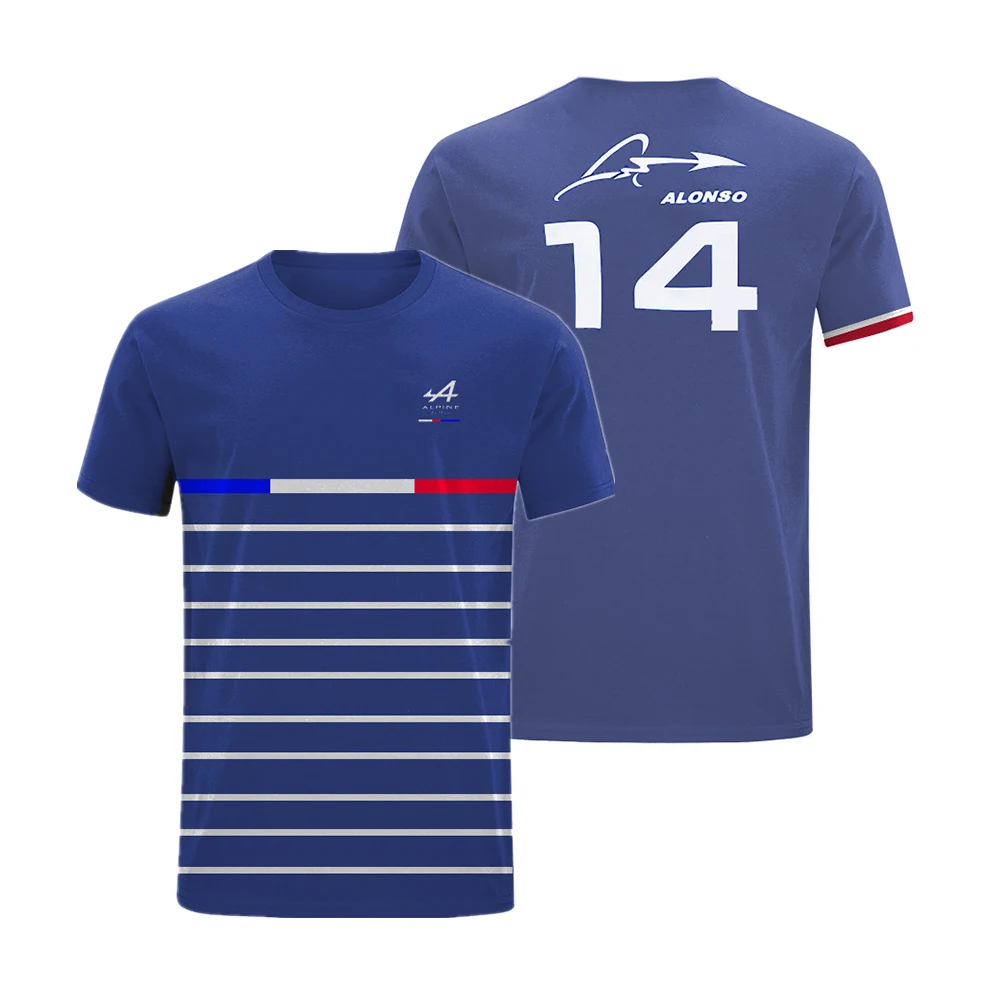 Formula One Alpine F1 Team Alonso Blue Short Sleeve 2022 New F1 Official T-Shirt Hot Sale Racing Competition Summer
Formula One Alpine F1 Team Alonso Blue Short Sleeve 2022 New F1 Official T-Shirt Hot Sale Racing Competition Summer