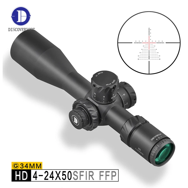 Professional Tactical Side Focus Scope for Hunting HD 4-24X50SFIR First Focal Plan
Professional Tactical Side Focus Scope for Hunting HD 4-24X50SFIR First Focal Plan