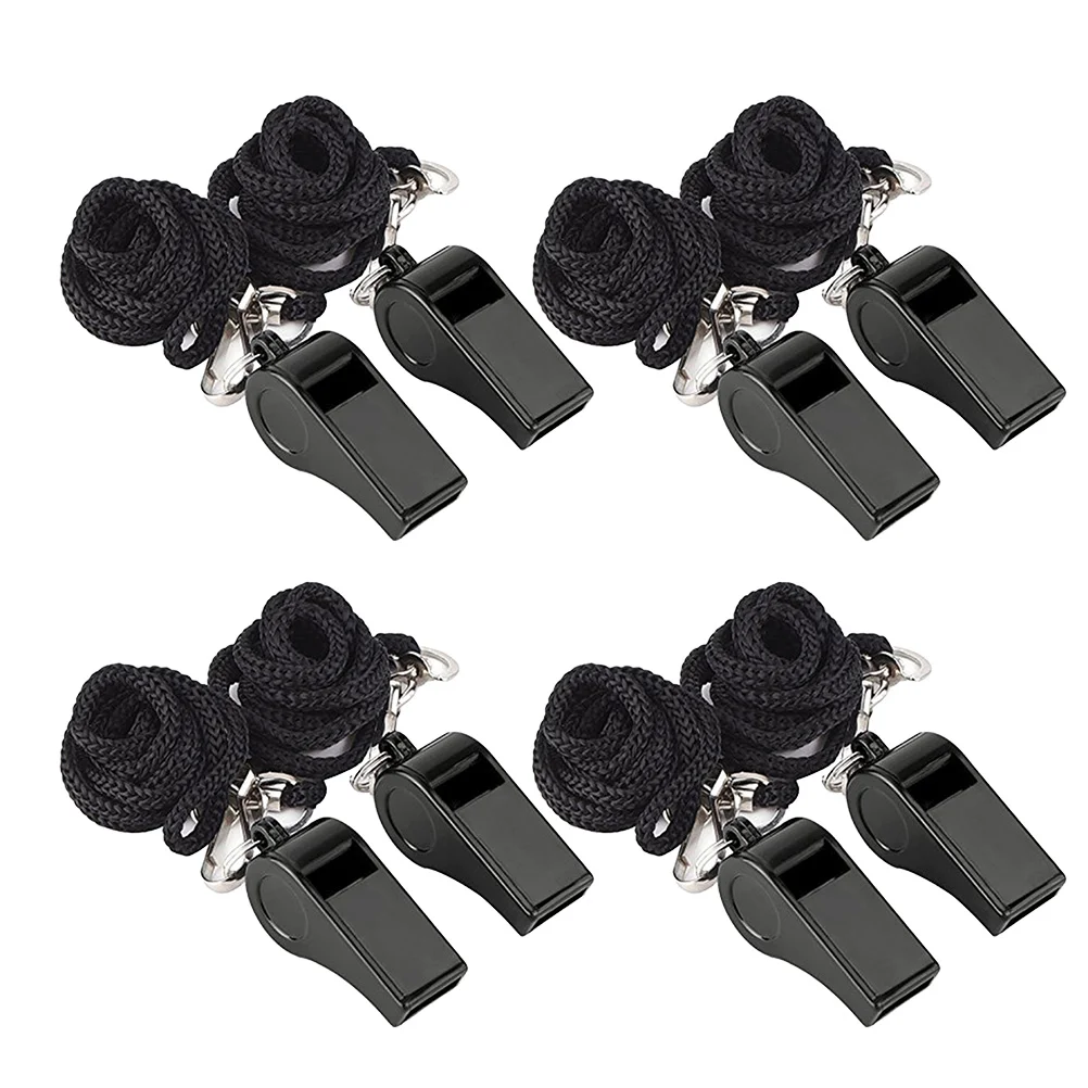 8pcs Portable Whistles with Rope Emergency Survival Whistles for Referee Hiking Camping
8pcs Portable Whistles with Rope Emergency Survival Whistles for Referee Hiking Camping