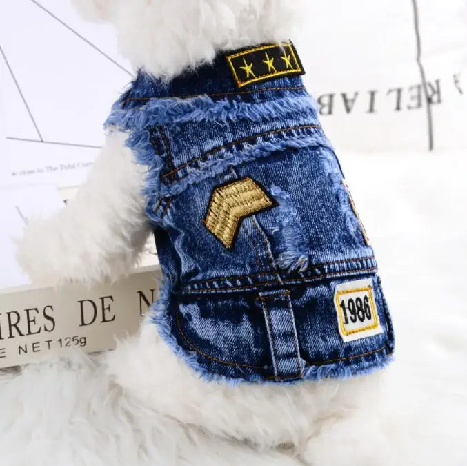 Одежда для кошек и собак, джинсовая куртка, модная повседневная джинсовая одежда для щенков, одежда для собак, костюм для чихуахуа, французс...
Одежда для кошек и собак, джинсовая куртка, модная повседневная джинсовая одежда для щенков, одежда для собак, костюм для чихуахуа, французс...