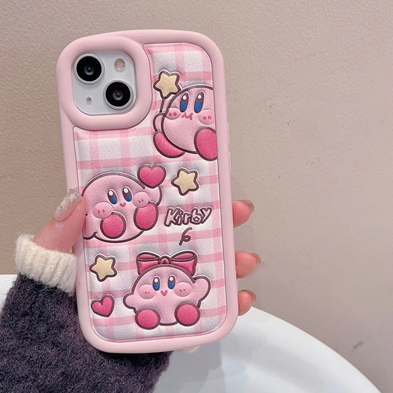 Cute Cartoon Kirbies Down Cotton Phone Case for IPhone 14 13 12 11 Pro Max 14 Pro Couple Anti-drop Soft Back Cover Girl Gift
Cute Cartoon Kirbies Down Cotton Phone Case for IPhone 14 13 12 11 Pro Max 14 Pro Couple Anti-drop Soft Back Cover Girl Gift