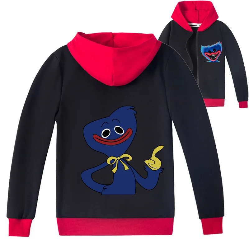 Horror Game Poppy Playtime Hoodie Baby Boys Huggy Wuggy Sweatshirt Kids Zipper Hoody Coat Toddler Girl Jacket Cartoon Outwear
Horror Game Poppy Playtime Hoodie Baby Boys Huggy Wuggy Sweatshirt Kids Zipper Hoody Coat Toddler Girl Jacket Cartoon Outwear