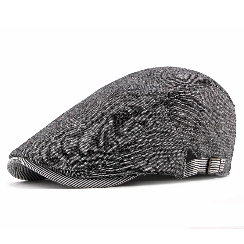Newsboy Hats for Men Flat Cap Cotton Adjustable Breathable Irish Cabbie Ivy Driving Hunting Hat
Newsboy Hats for Men Flat Cap Cotton Adjustable Breathable Irish Cabbie Ivy Driving Hunting Hat