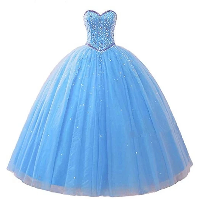 Bealegantom Sweetheart Quinceanera Dresses Ball Gown Beaded Sequin Lace Up Sweet 16 Prom Party Gown Robes De Soiree B2024-47
Bealegantom Sweetheart Quinceanera Dresses Ball Gown Beaded Sequin Lace Up Sweet 16 Prom Party Gown Robes De Soiree B2024-47