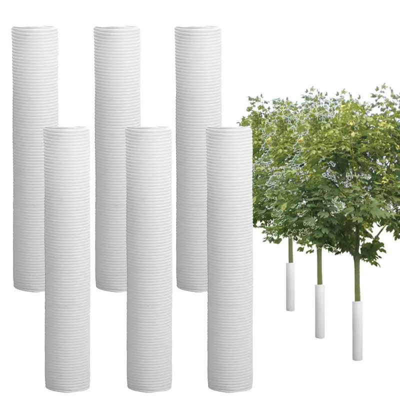 Sapling Guard 6PCS Wrap Tall Expandable Grow Tubes Plant Bark Protection From Trimmers Mowers Deers Other Animals And Tools
Sapling Guard 6PCS Wrap Tall Expandable Grow Tubes Plant Bark Protection From Trimmers Mowers Deers Other Animals And Tools