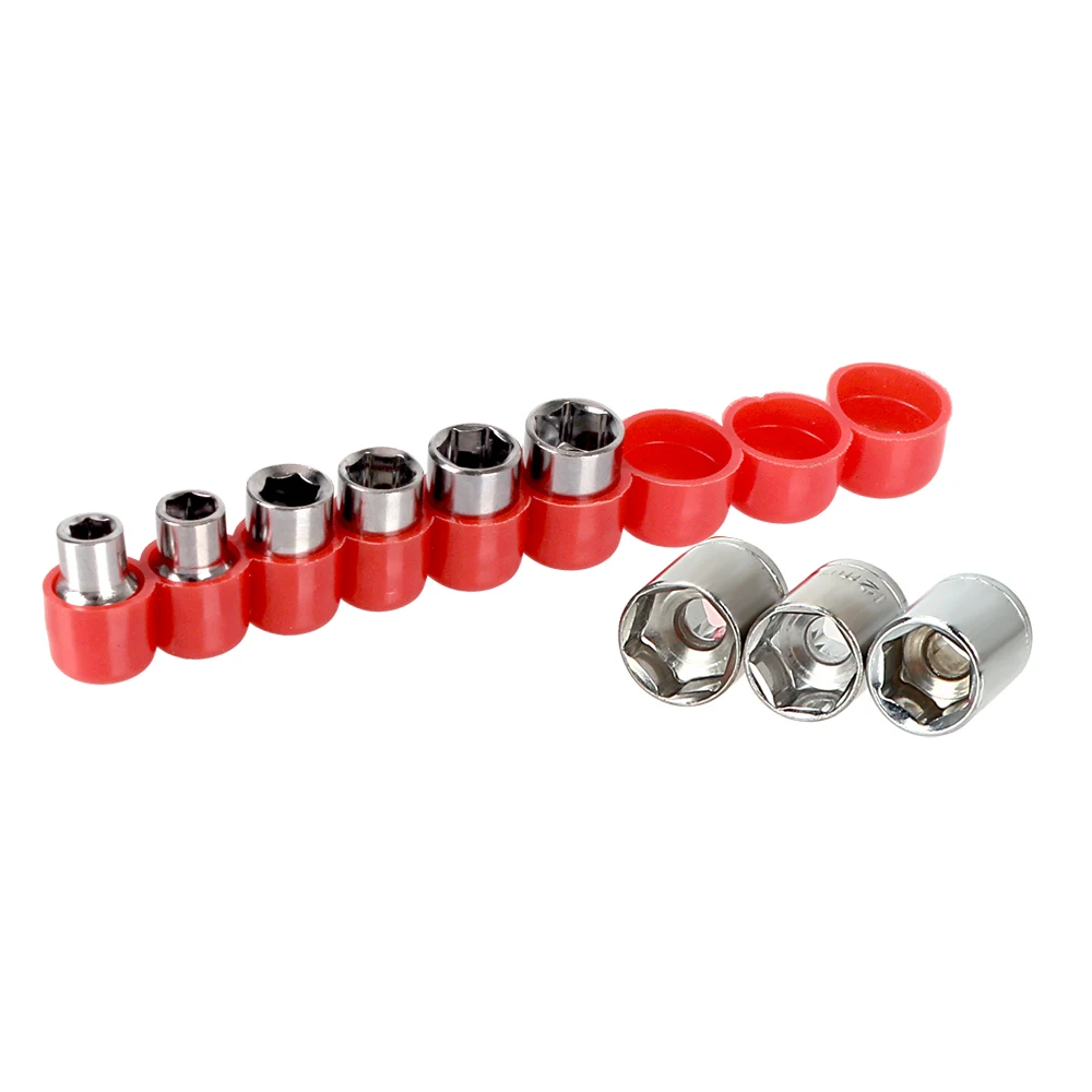NICEYARD 5-13mm Socket Adapter Set DIY Fix Repair Hand Tool For Home Auto Car Bicycle 9Pcs/Set Wrench Hexagon Head Universal
NICEYARD 5-13mm Socket Adapter Set DIY Fix Repair Hand Tool For Home Auto Car Bicycle 9Pcs/Set Wrench Hexagon Head Universal