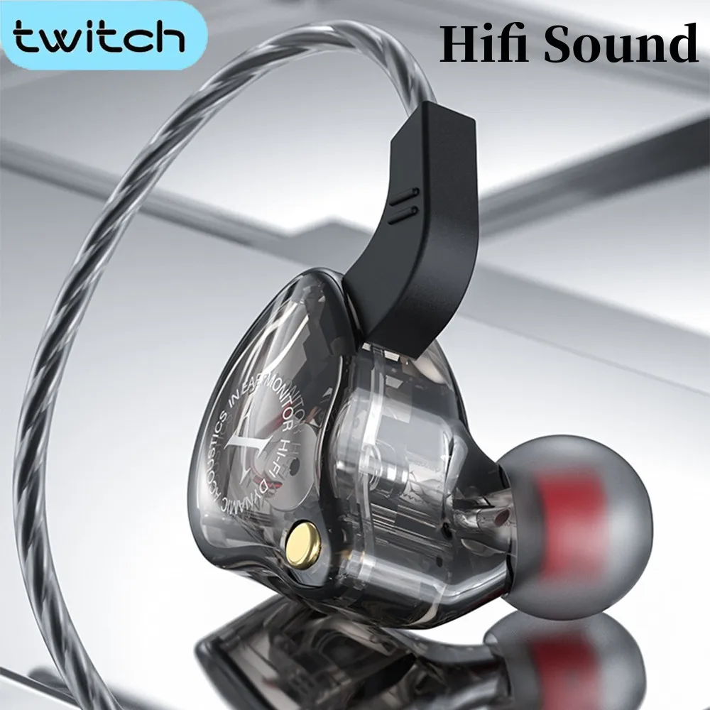 3.5mm Jack Wired Headphones With Microphone Wire-controlled in-ear Headphone For Music Sport In Ear Monitor Earbud Headset
3.5mm Jack Wired Headphones With Microphone Wire-controlled in-ear Headphone For Music Sport In Ear Monitor Earbud Headset
