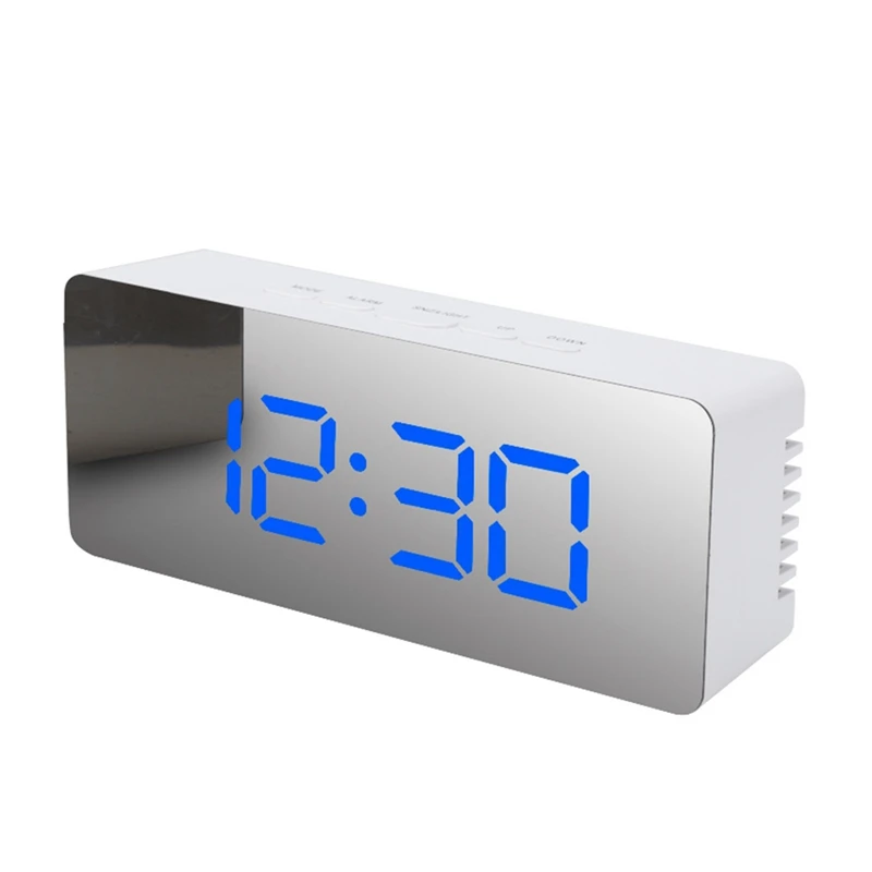 LED Digital Alarm Clock, Mirror Alarm Clock Led Display Temperature Function For Bedroom, Office - LED Alarm Clock
LED Digital Alarm Clock, Mirror Alarm Clock Led Display Temperature Function For Bedroom, Office - LED Alarm Clock
