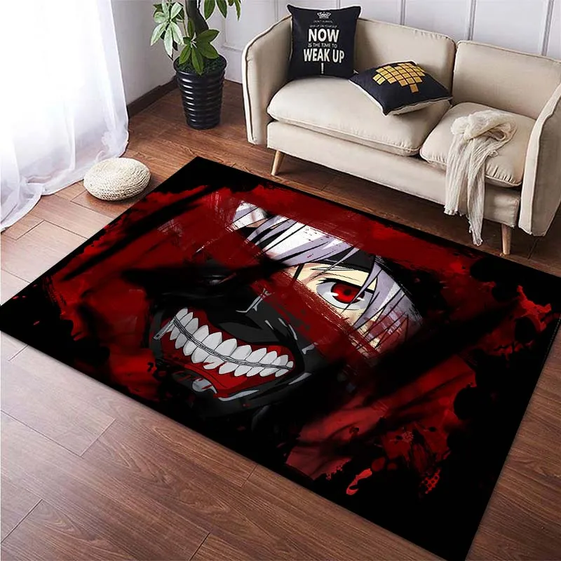Thrill Anime Tokyo Ghoul Large Rugs for Bedroom Play Mats Fluffy Floor Carpets Living Room Home Decoration Soft Velvet Mats
Thrill Anime Tokyo Ghoul Large Rugs for Bedroom Play Mats Fluffy Floor Carpets Living Room Home Decoration Soft Velvet Mats