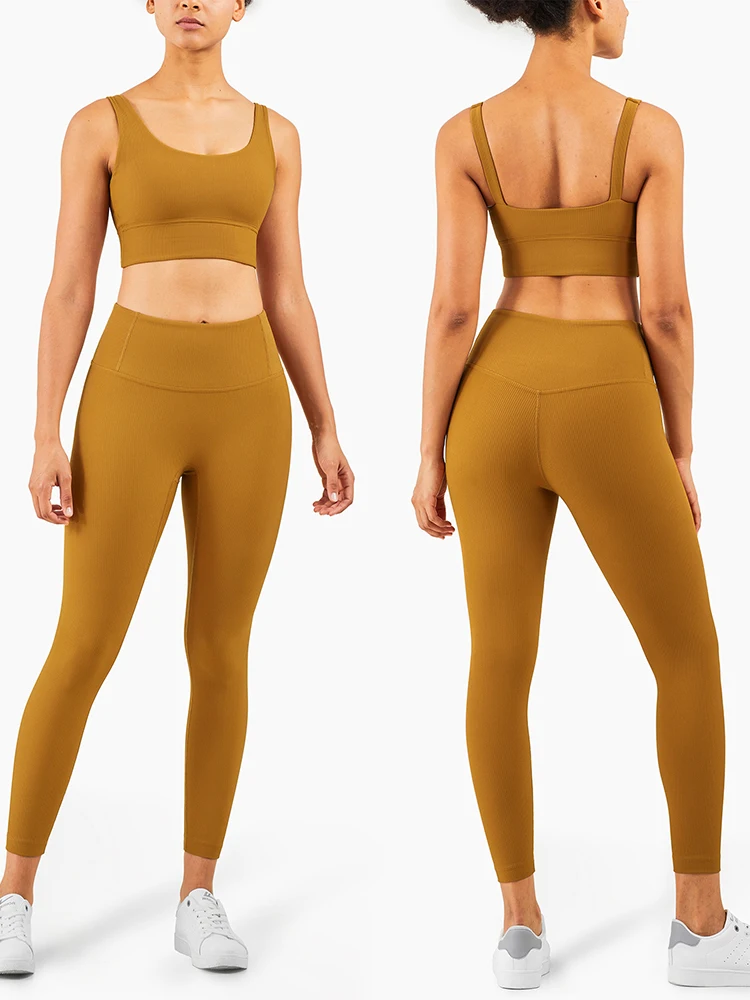 Yoga Set Women Gym Leggings Sports Bra Set High Waist Seamless Workout Running Clothes Woman Fitness Suit Sport Clothing
Yoga Set Women Gym Leggings Sports Bra Set High Waist Seamless Workout Running Clothes Woman Fitness Suit Sport Clothing