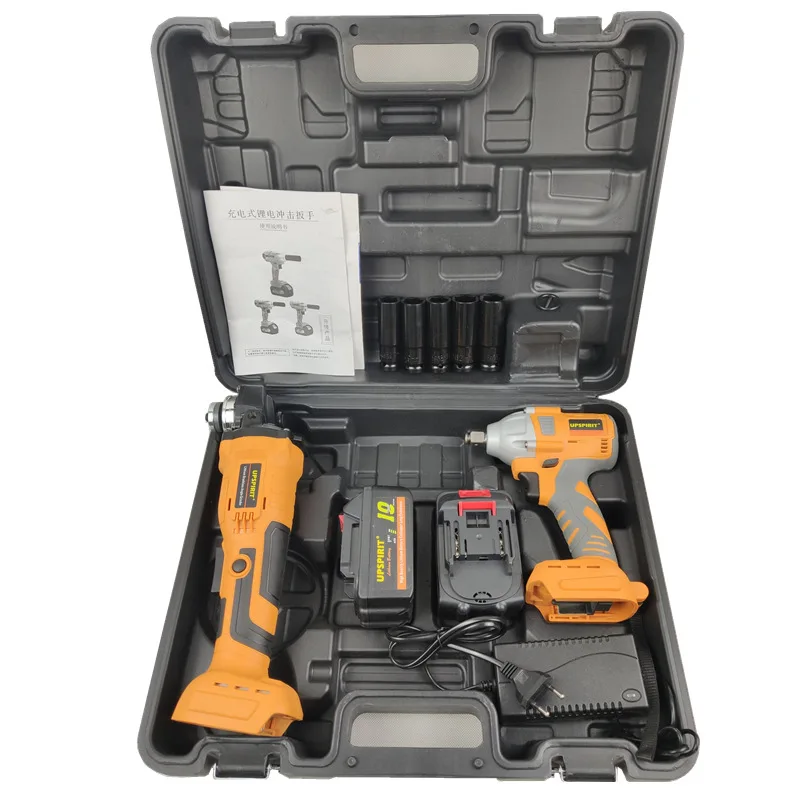 New 2PCS professional hot selling impact drills and angle grinders, portable power tool combo sets
New 2PCS professional hot selling impact drills and angle grinders, portable power tool combo sets