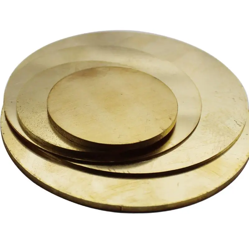 

Латунная листовая пластина Круглый круглый диск 25 мм 30 мм 35 мм