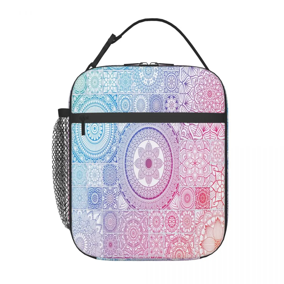 Lunch Bag Insulated Bag Ethnic Mandala Pattern Portable Shoulder Picnic Thermal Fruit Bag For Work
Lunch Bag Insulated Bag Ethnic Mandala Pattern Portable Shoulder Picnic Thermal Fruit Bag For Work