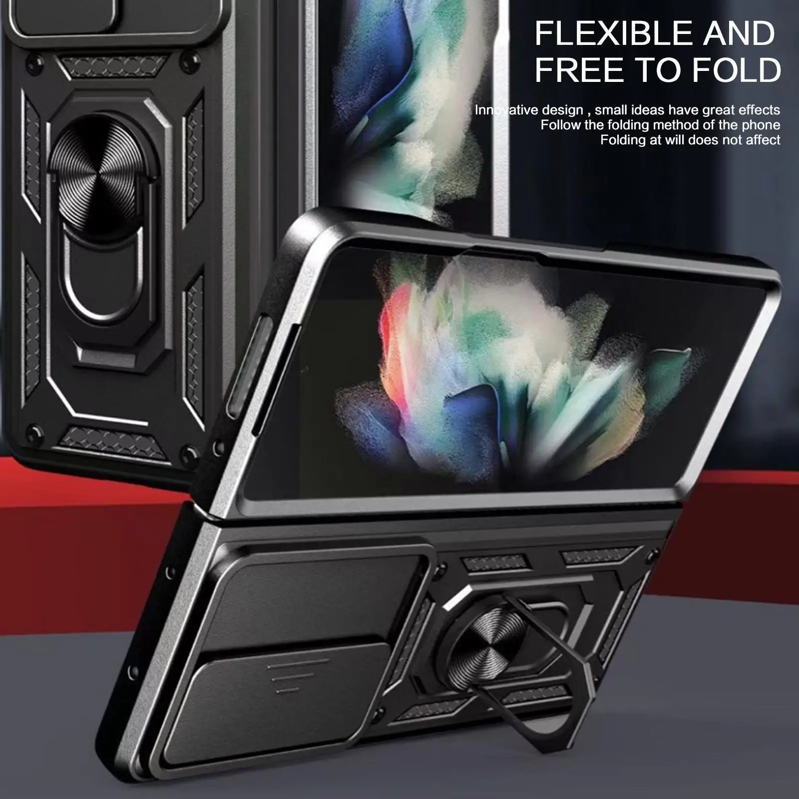 Z Fold 4 Strong Armor Cover For Z Fold 4 Slide Camera Lens Stand Back Cover I6a0
Z Fold 4 Strong Armor Cover For Z Fold 4 Slide Camera Lens Stand Back Cover I6a0