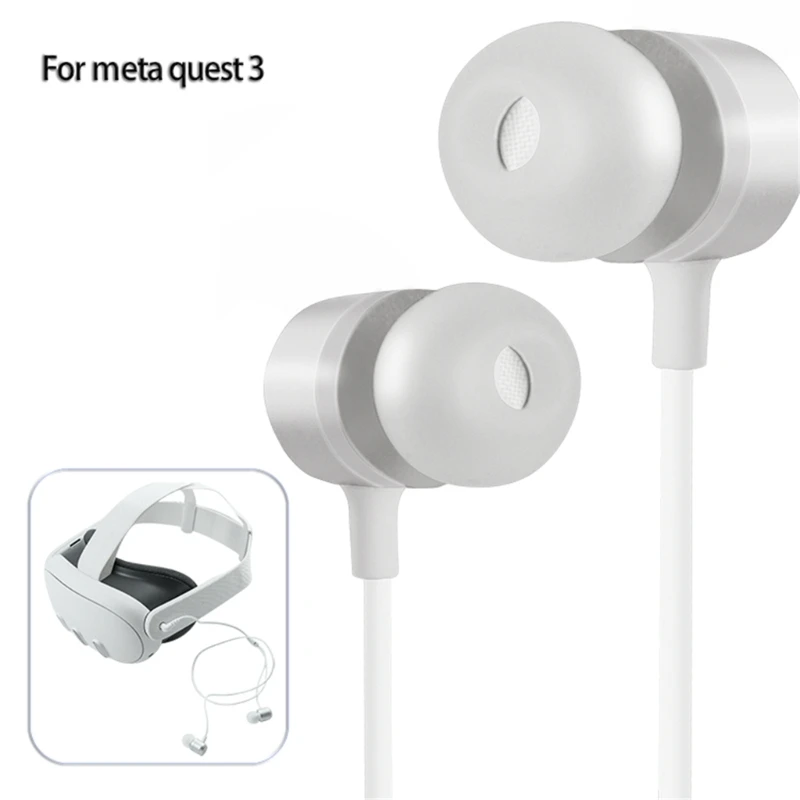 Ergonomic Earphones for Meta Quest 3 Comfortable and Immersive Sound Drop Shipping
Ergonomic Earphones for Meta Quest 3 Comfortable and Immersive Sound Drop Shipping